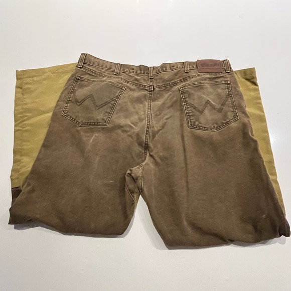 Wrangler Pro Gear Jeans Blue 40x30 Upland Brush Denim Pants Durable Heavy Work - Picture 10 of 12